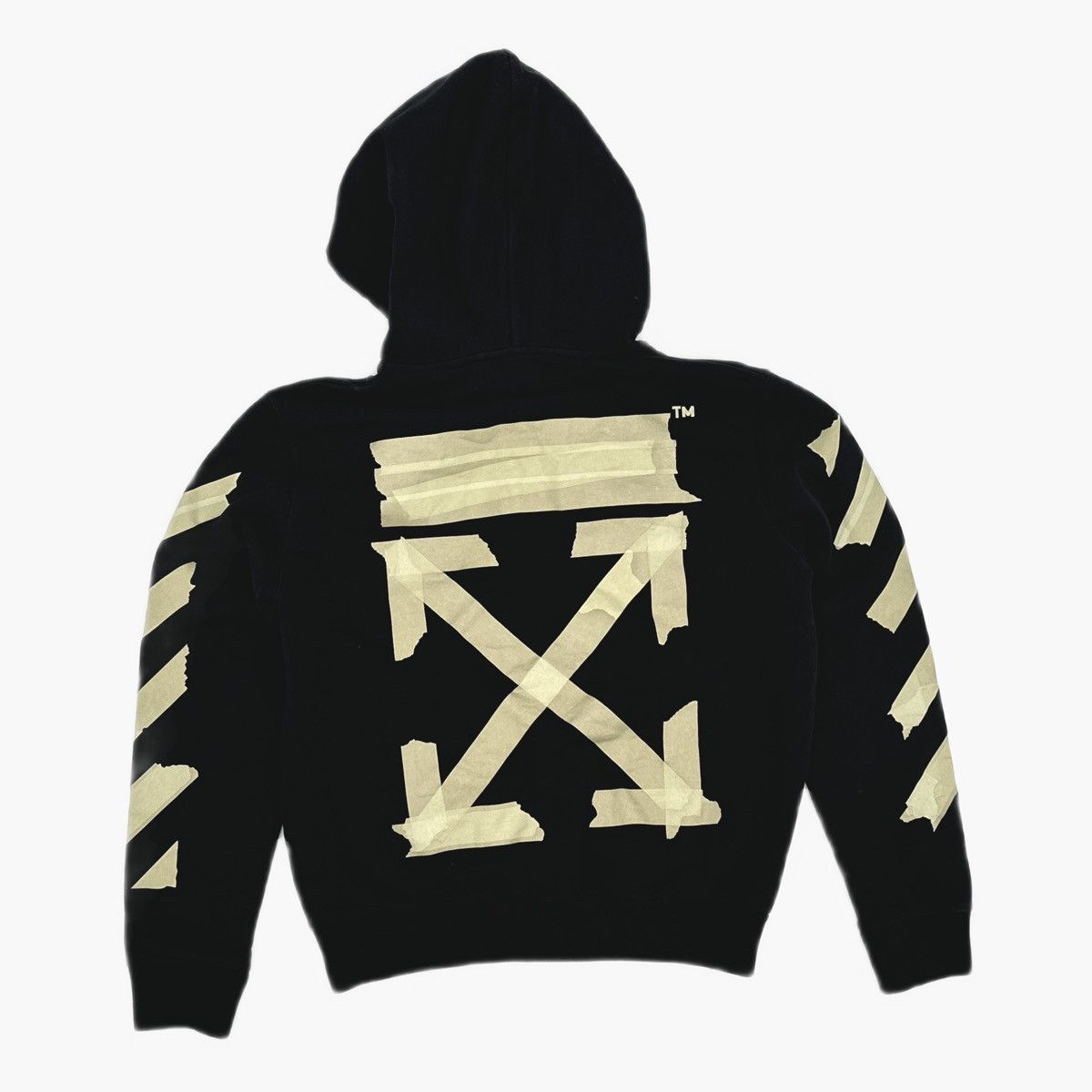 Off-White OFF-WHITE Tape Arrows Zip Up Hoodie Size US L / EU 52-54 / 3 - 2 Thumbnail