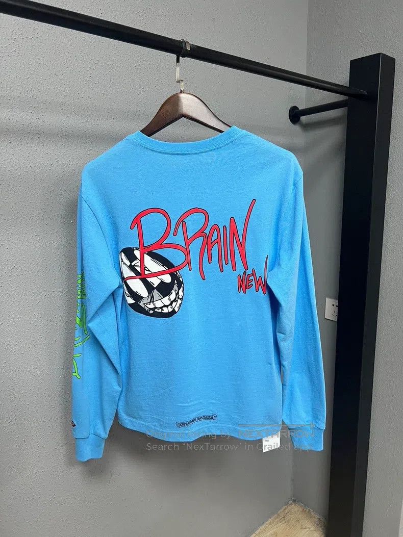 Chrome Hearts CHROME HEARTS Size S Blue graffiti long sleeves Size US S / EU 44-46 / 1 - 1 Thumbnail