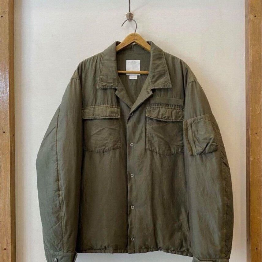 Visvim visvim 23aw heli crew down shirt Size US S / EU 44-46 / 1 - 1 Thumbnail