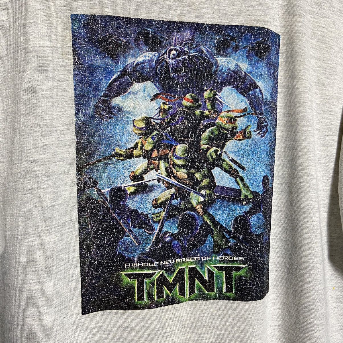 Vintage Vintage TMNT Ninja Turtles Movie T-Shirt Size US XL / EU 56 / 4 - 3 Thumbnail