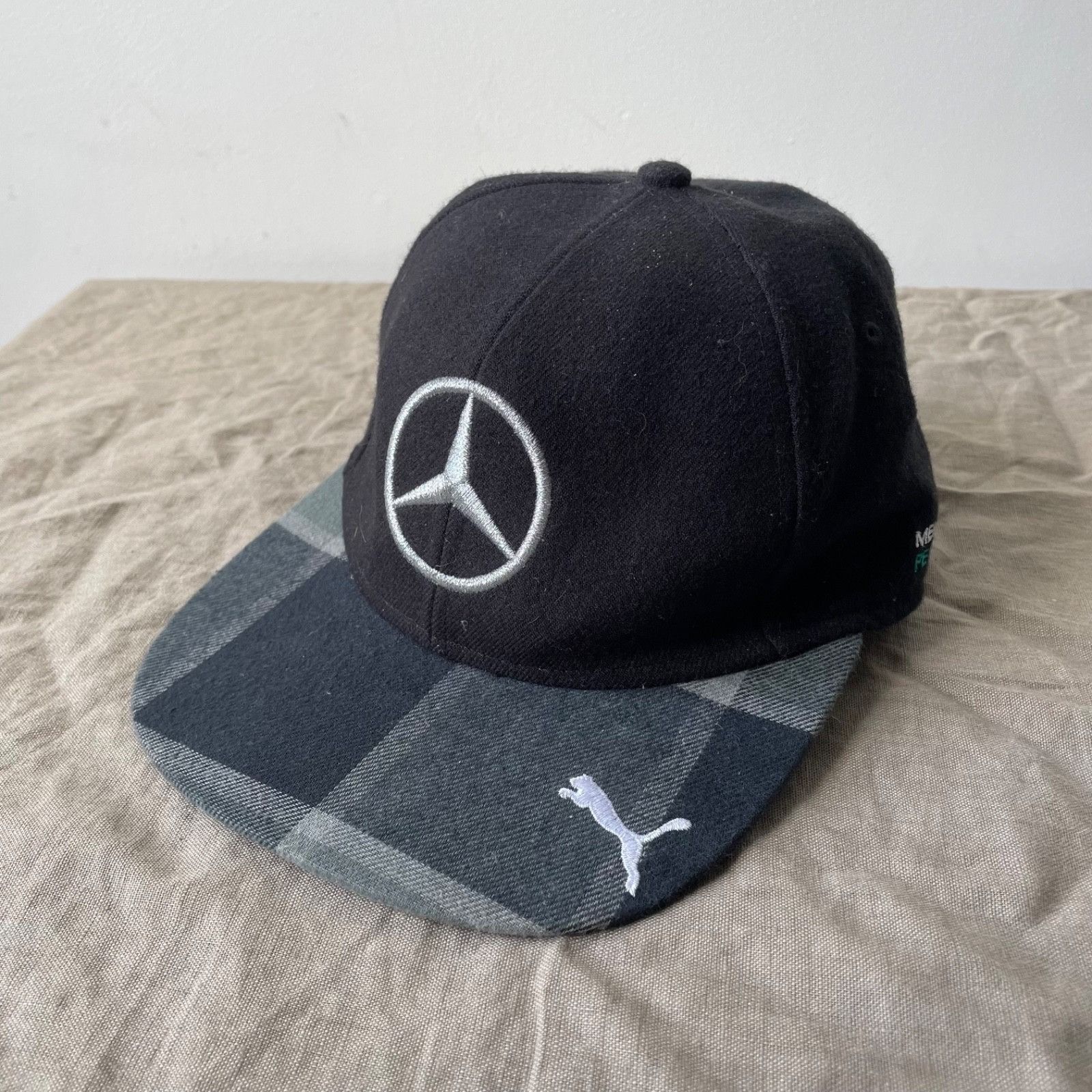 Mercedes-Benz × Puma Mercedes Benz AMG Petronas Lewis Hamilton Puma Cap 9421AC Size ONE SIZE - 1 Thumbnail
