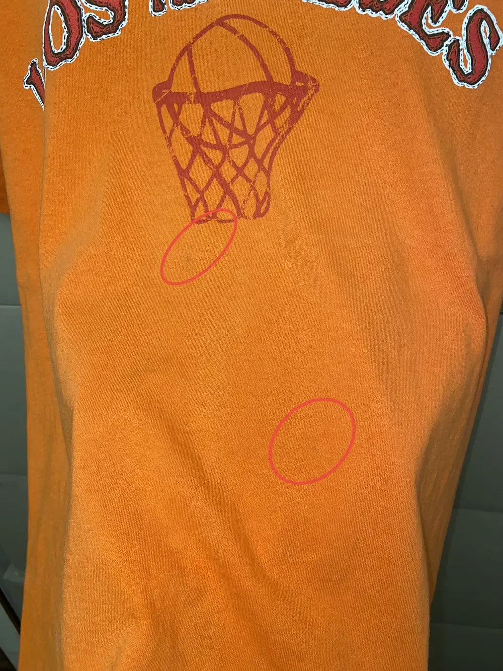 NBA VINTAGE LOS ANGELES BASKETBALL NBA LA TEE T SHIRT USA Y2K Size US M / EU 48-50 / 2 - 15 Thumbnail