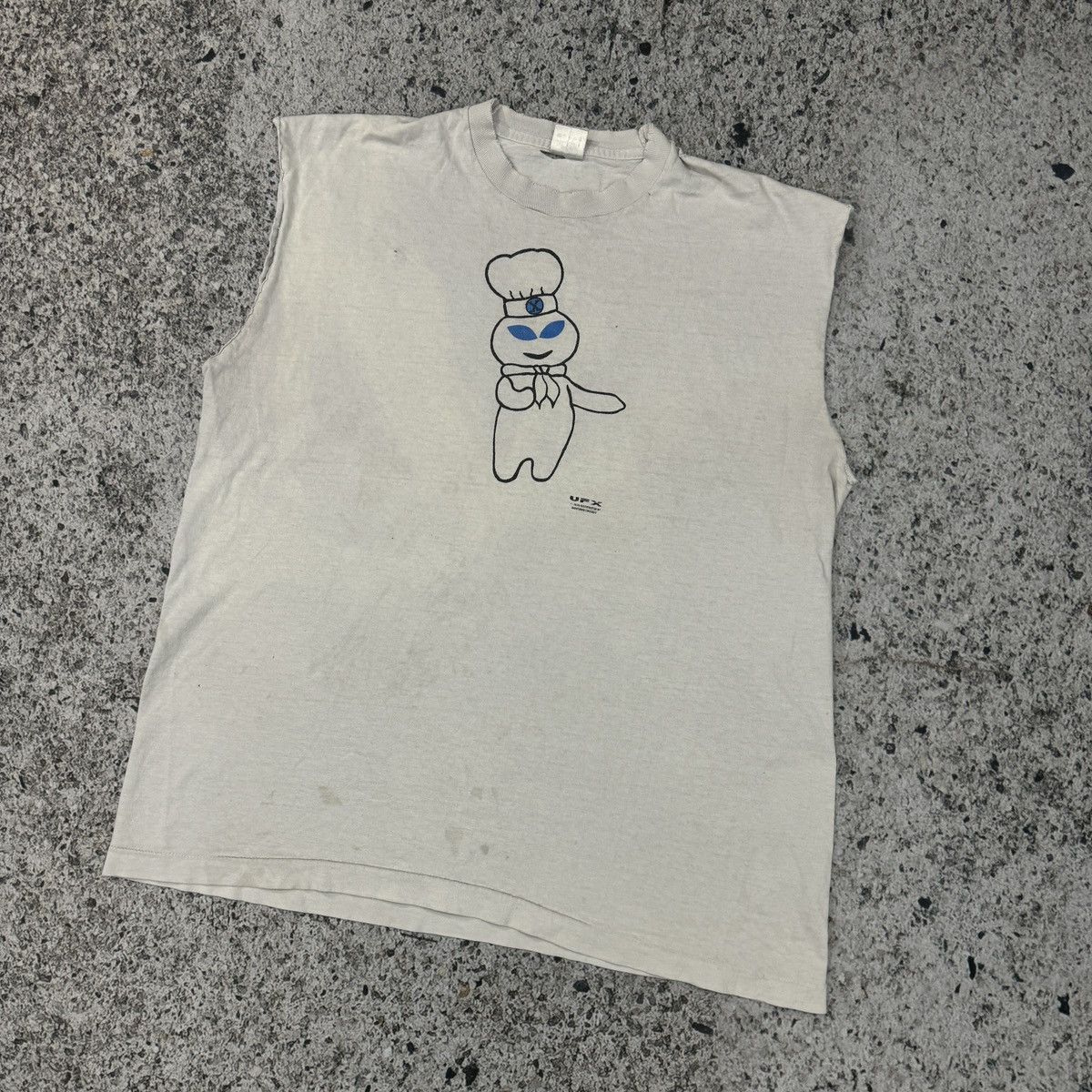 Vintage 90s Doughboy Thrashed Mobtown Chicago Shirt ERD Grunge Size US XL / EU 56 / 4 - 5 Thumbnail