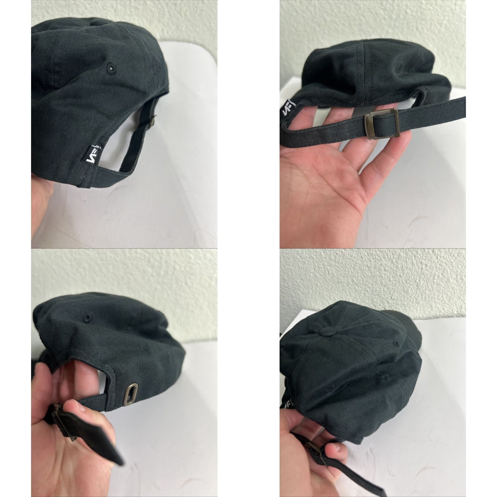 Vintage VINTAGE The Classics Strapback Hat Black Adjustable cotton “real” Size ONE SIZE - 8 Thumbnail