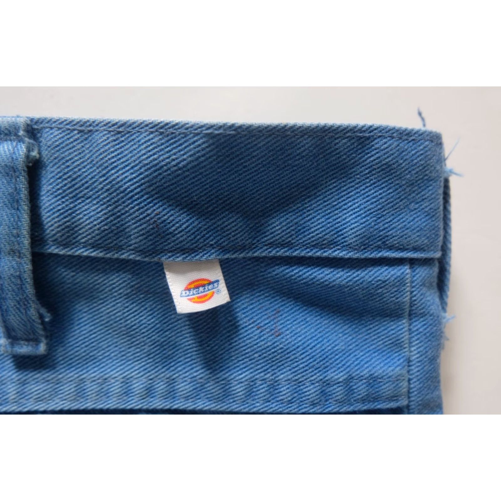 Dickies VINTAGE Dickies WORK WEAR DISTRESSED CANVAS 5" SHORTS USA MADE 42x31 BLUE 90s CHINO Mens Size US 39 - 5 Thumbnail