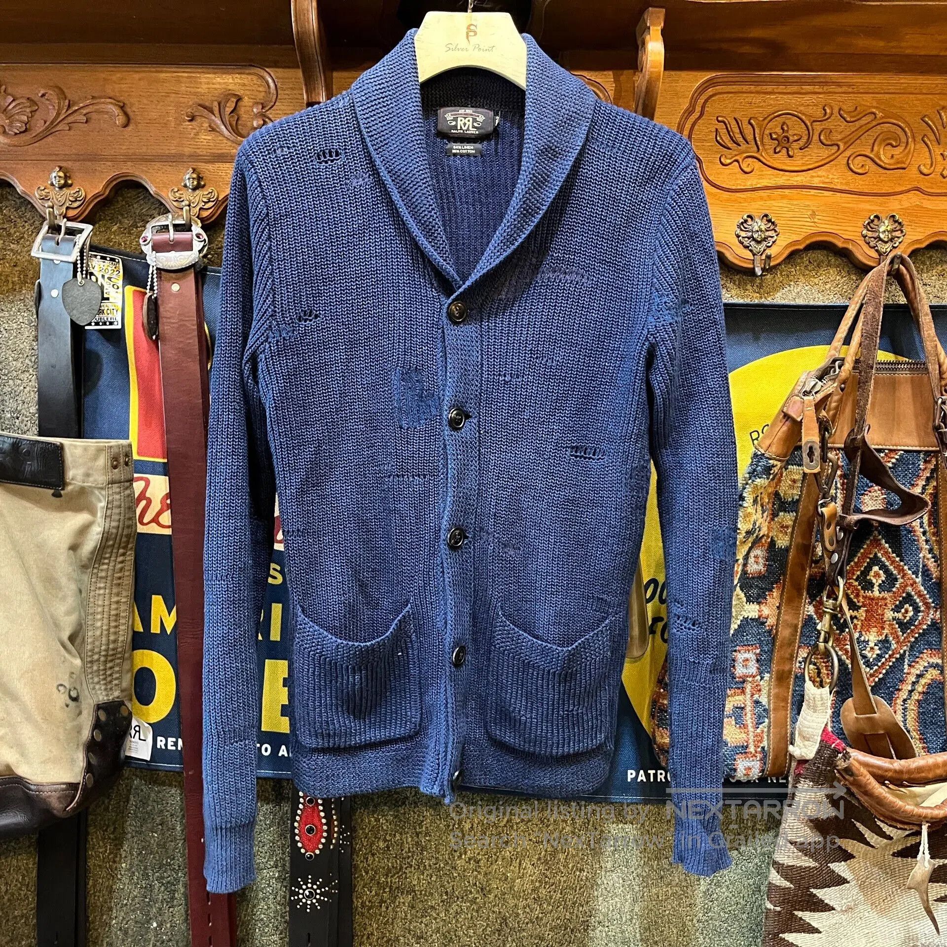 RRL Ralph Lauren RRL Patchwork Distressed Sweater. Size US M / EU 48-50 / 2 - 1 Thumbnail
