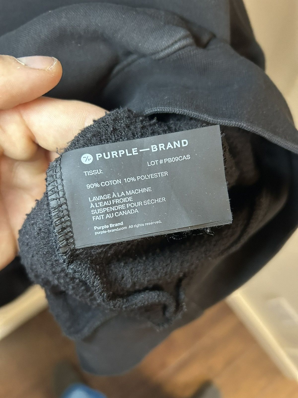Purple Brand Purple pixel P logo pullover hoodie Size US XL / EU 56 / 4 - 13 Thumbnail