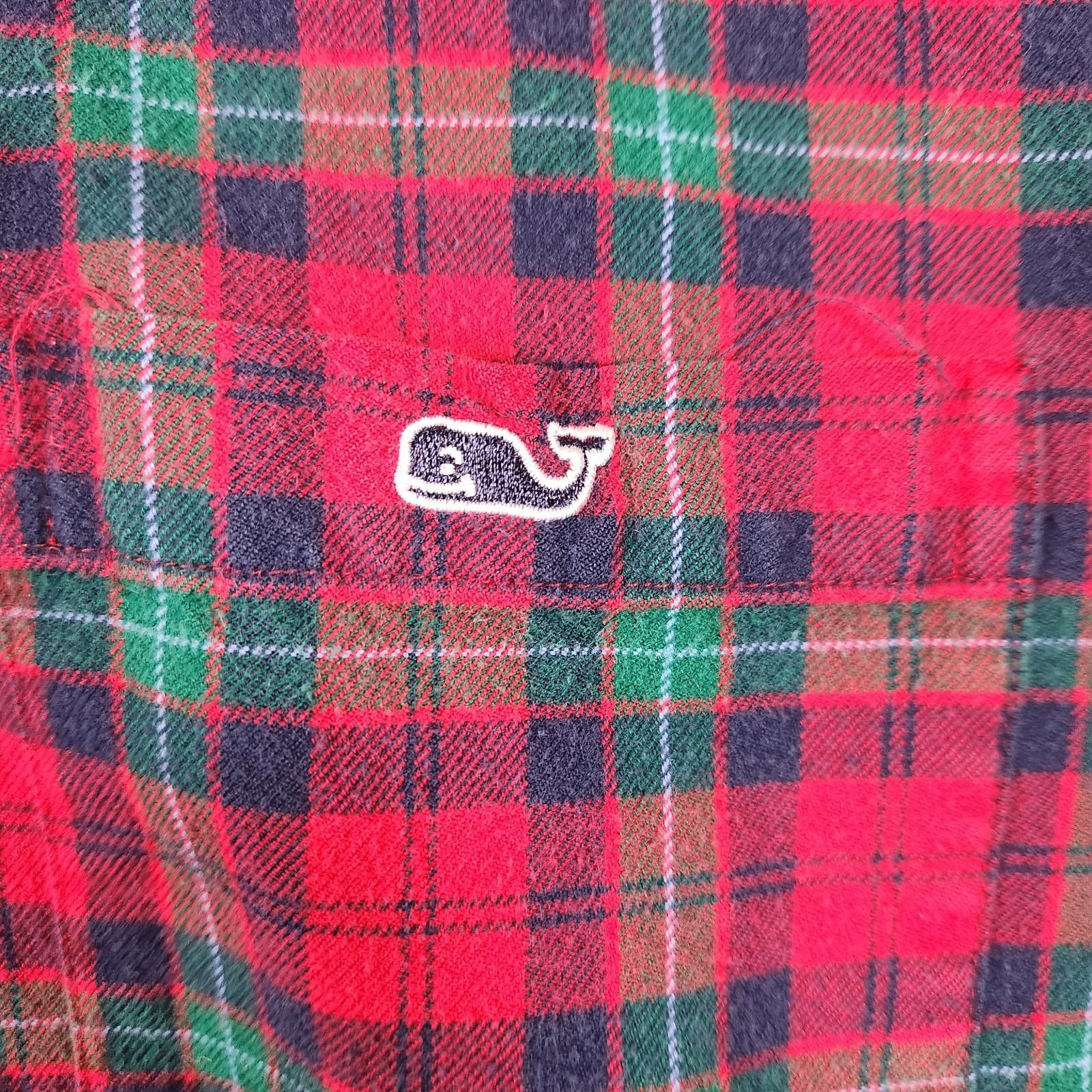 Vineyard Vines Vineyard Vines Plaid Flannel Tucker Shirt Mens Size Medium Size US M / EU 48-50 / 2 - 3 Thumbnail