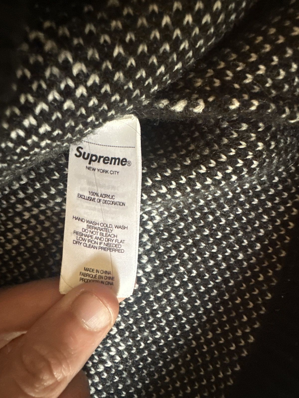 Bounty Hunter × Supreme Supreme Bounty Hunter Sweater Black Size L Size US L / EU 52-54 / 3 - 5 Thumbnail