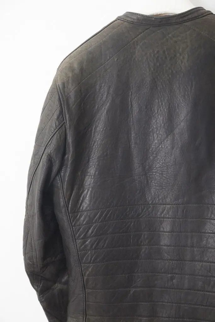 Vintage 1970's French leather racer jacket Size US M / EU 48-50 / 2 - 5 Thumbnail