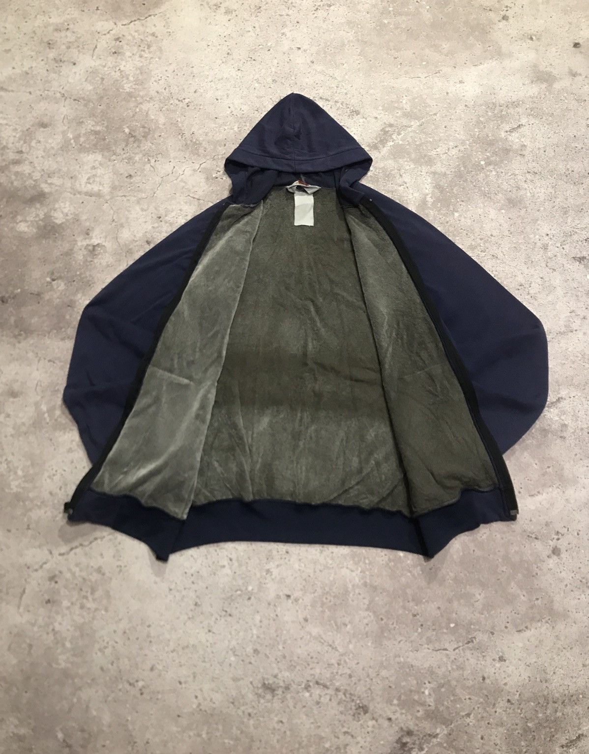 Carhartt × Vintage Vintage Zip-Hoodie Carhartt Embroiled Logo Faded Blue Size US L / EU 52-54 / 3 - 4 Thumbnail