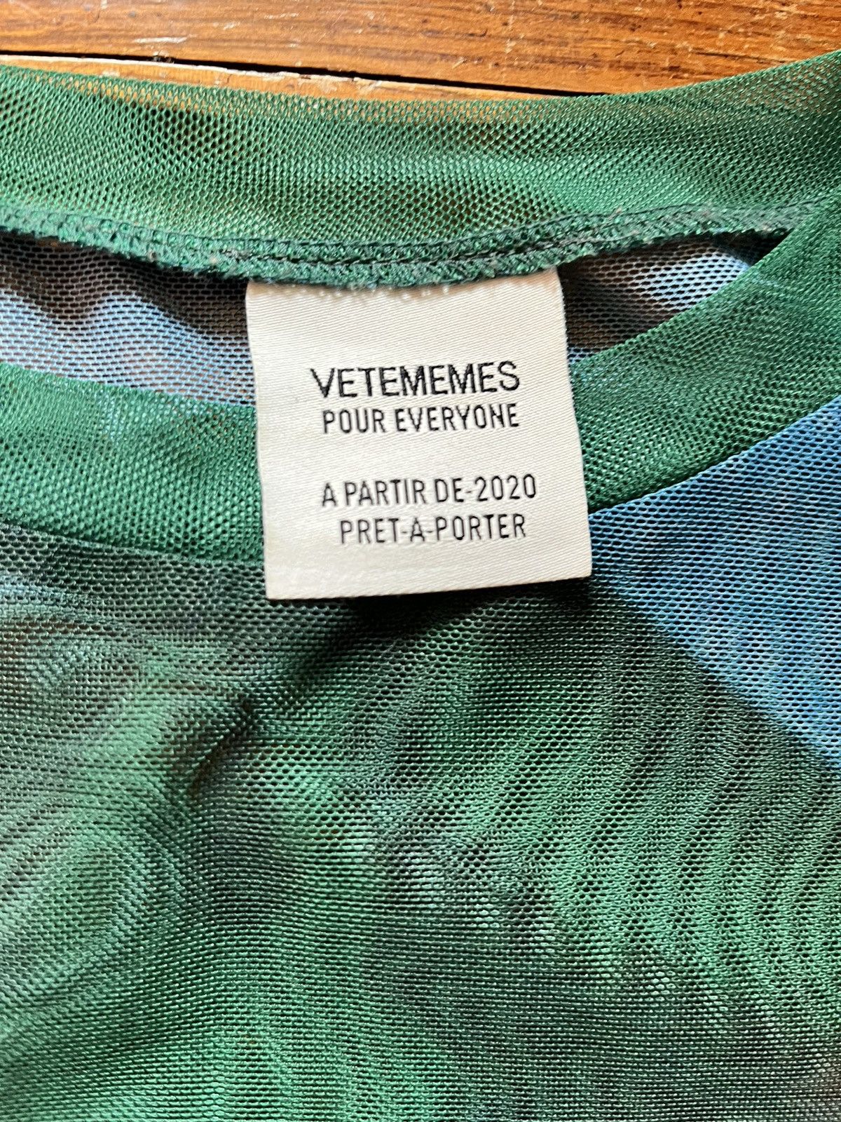 Vetememes battle royal mesh long sleeve Size US M / EU 48-50 / 2 - 3 Thumbnail