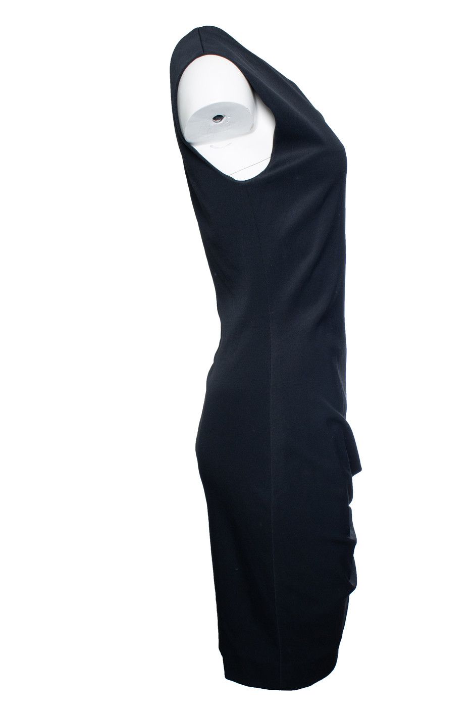 Helmut Lang Helmut lang, black asymmetric off shoulder dress Size M / US 6-8 / IT 42-44 - 4 Thumbnail