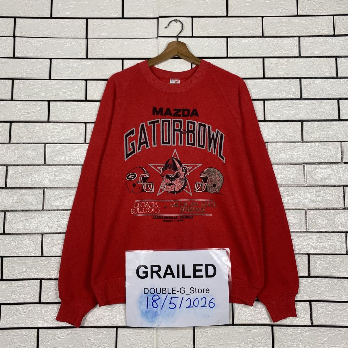 Vintage Vtg 99 Mazda Gator Bowl Georgia Bulldogs vs Michigan State Size US L / EU 52-54 / 3 - 1 Thumbnail