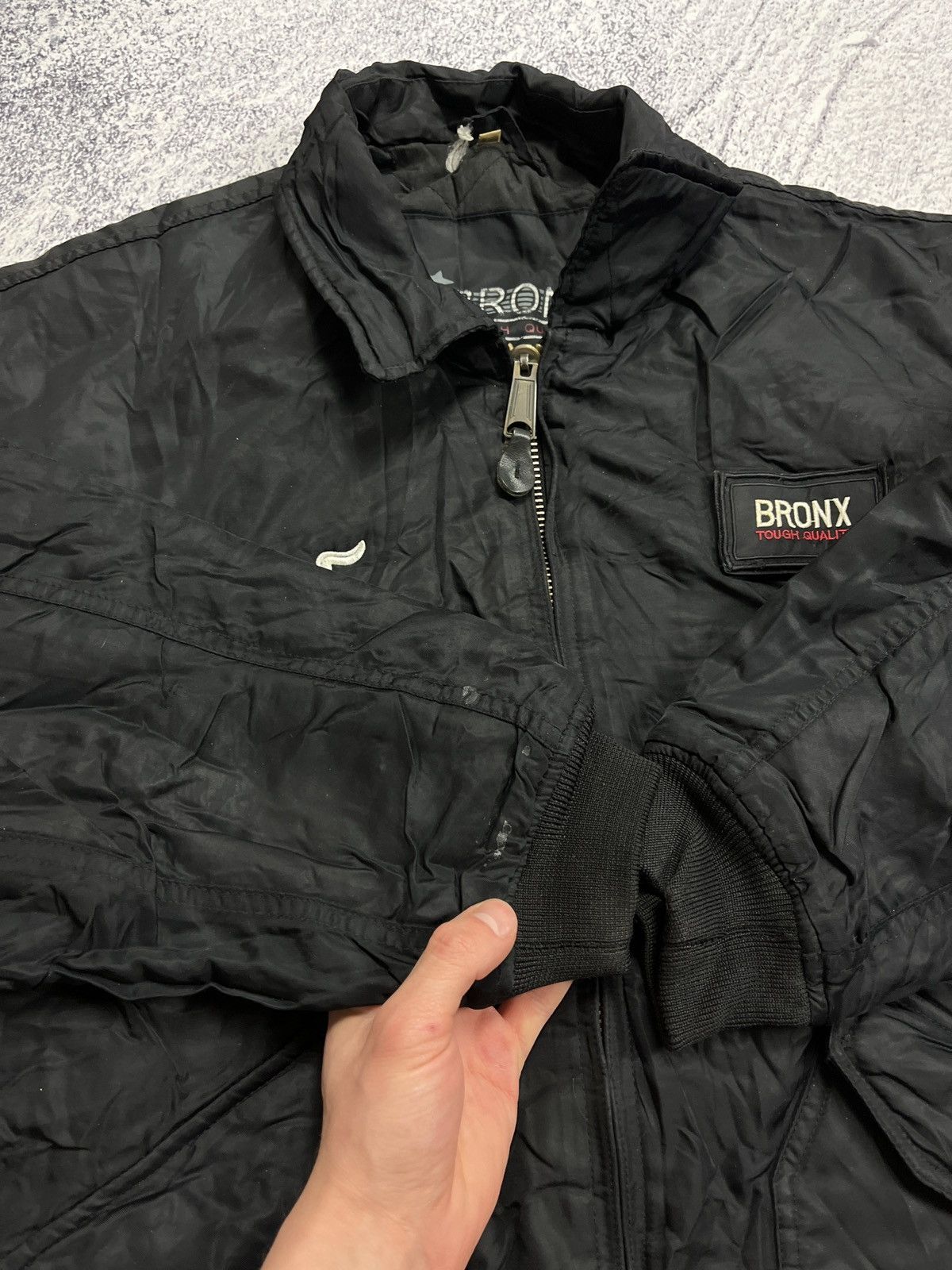 Vintage Vintage Ford Mustang Bomber Jacket Flyers Boxy 90’s Rare Size US L / EU 52-54 / 3 - 13 Thumbnail