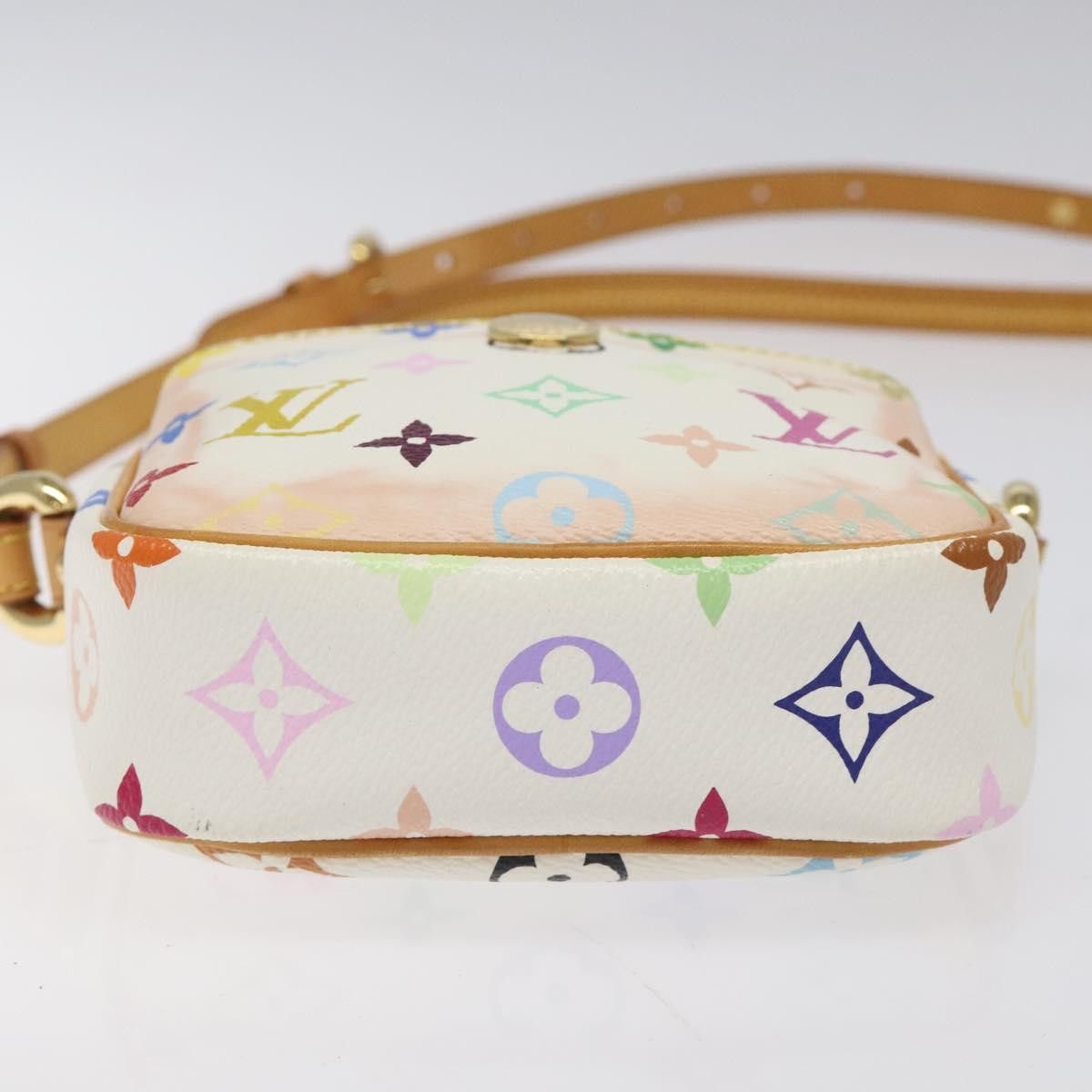 Louis Vuitton LOUIS VUITTON Monogram Multicolor Lift Shoulder Bag White Size ONE SIZE - 5 Thumbnail