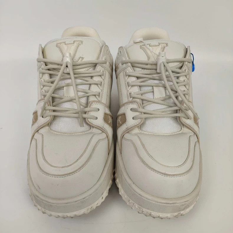 Louis Vuitton LV Trainer White Sneakers Size 42.5 - dmc Size US 9.5 / EU 42-43 - 1 Thumbnail