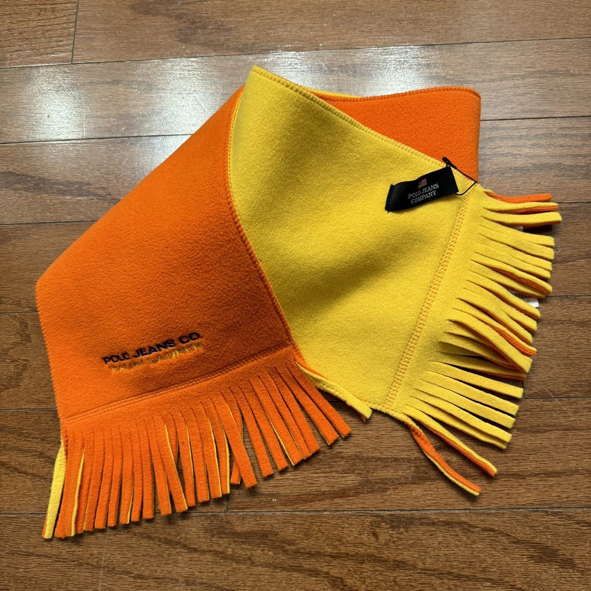 Polo Ralph Lauren Polo Jeans by Ralph Lauren Fleece Scarf Size ONE SIZE - 2 Thumbnail