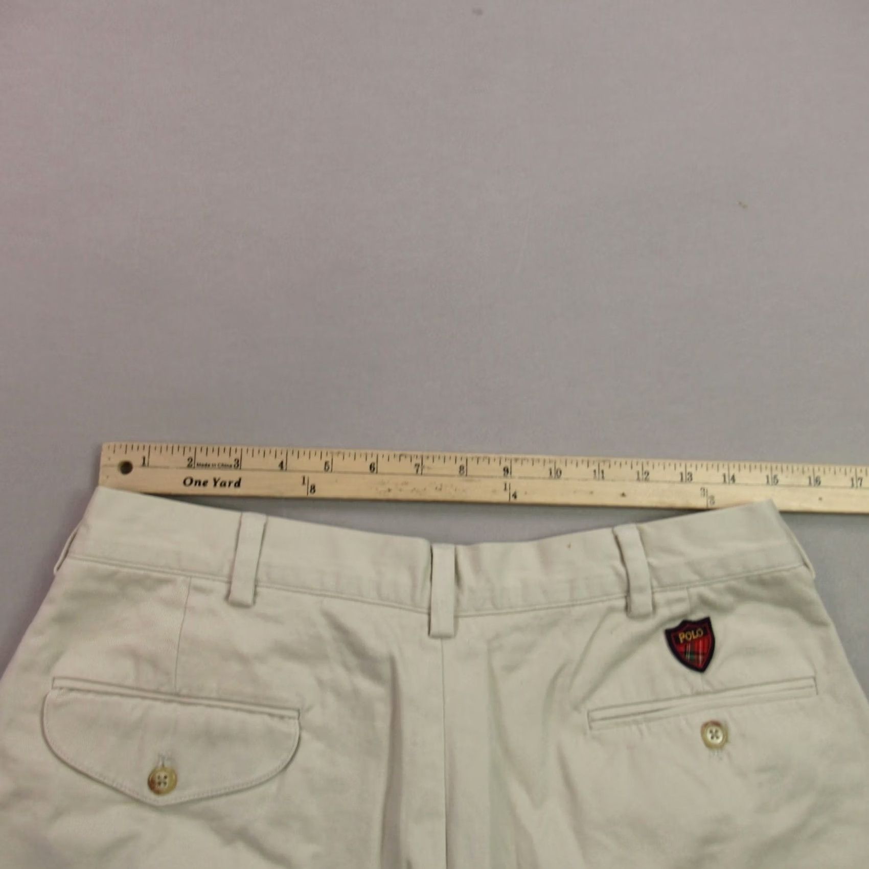 Polo Ralph Lauren Polo Ralph Lauren Shorts Mens 34 Chino Classic Fit Outdoors Beige Pockets Size US S / EU 44-46 / 1 - 7 Thumbnail