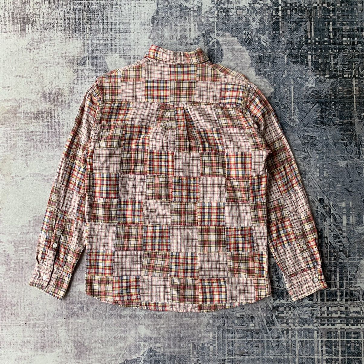 Stussy × Vintage 90’s Stussy Patchwork Button Up Size US S / EU 44-46 / 1 - 9 Thumbnail