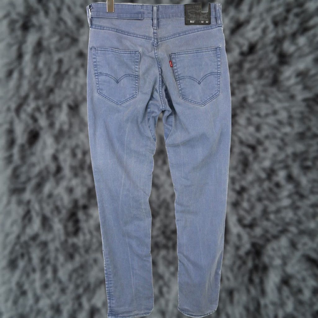 Levi's Levi's 511 Men Jeans W32/L32 Slim Zip Fly Denim Blue Jeans Slim Men W32 L32 Slim Fit Zip Fly Denim Blue Levi's 511 Mens Jeans Size US 32 / EU 48 - 1 Thumbnail