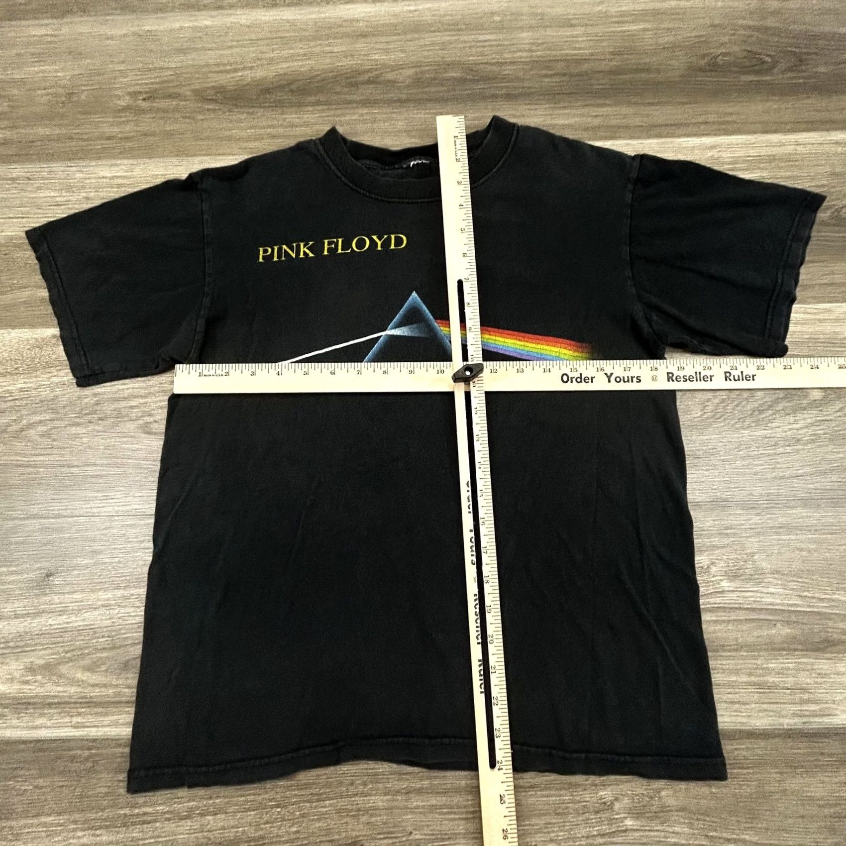 Fruit Of The Loom VINTAGE Pink Floyd Shirt Mens Small Black Dark Side Of The Moon 1999 Made in USA Size US S / EU 44-46 / 1 - 8 Thumbnail