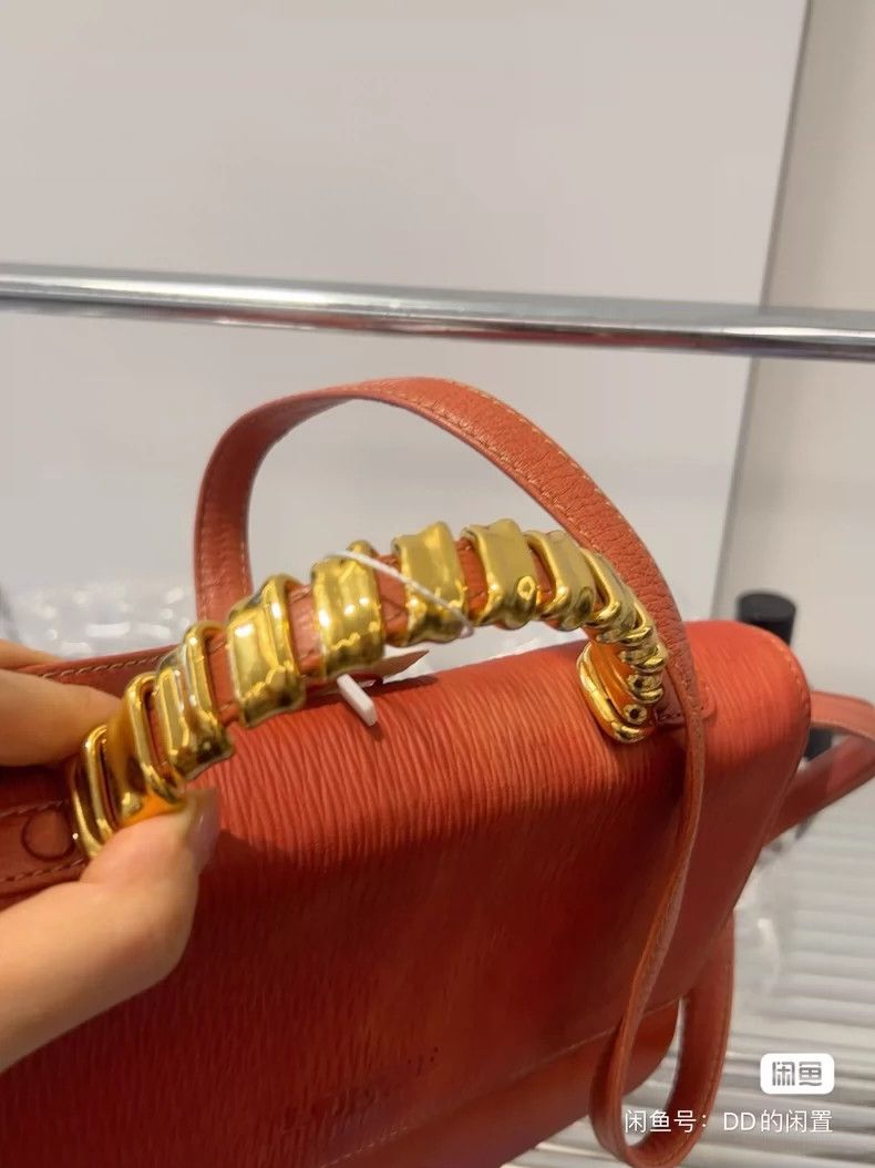 Loewe loewe Small orange snake bone tote 2503-Nextarrow Size ONE SIZE - 2 Thumbnail