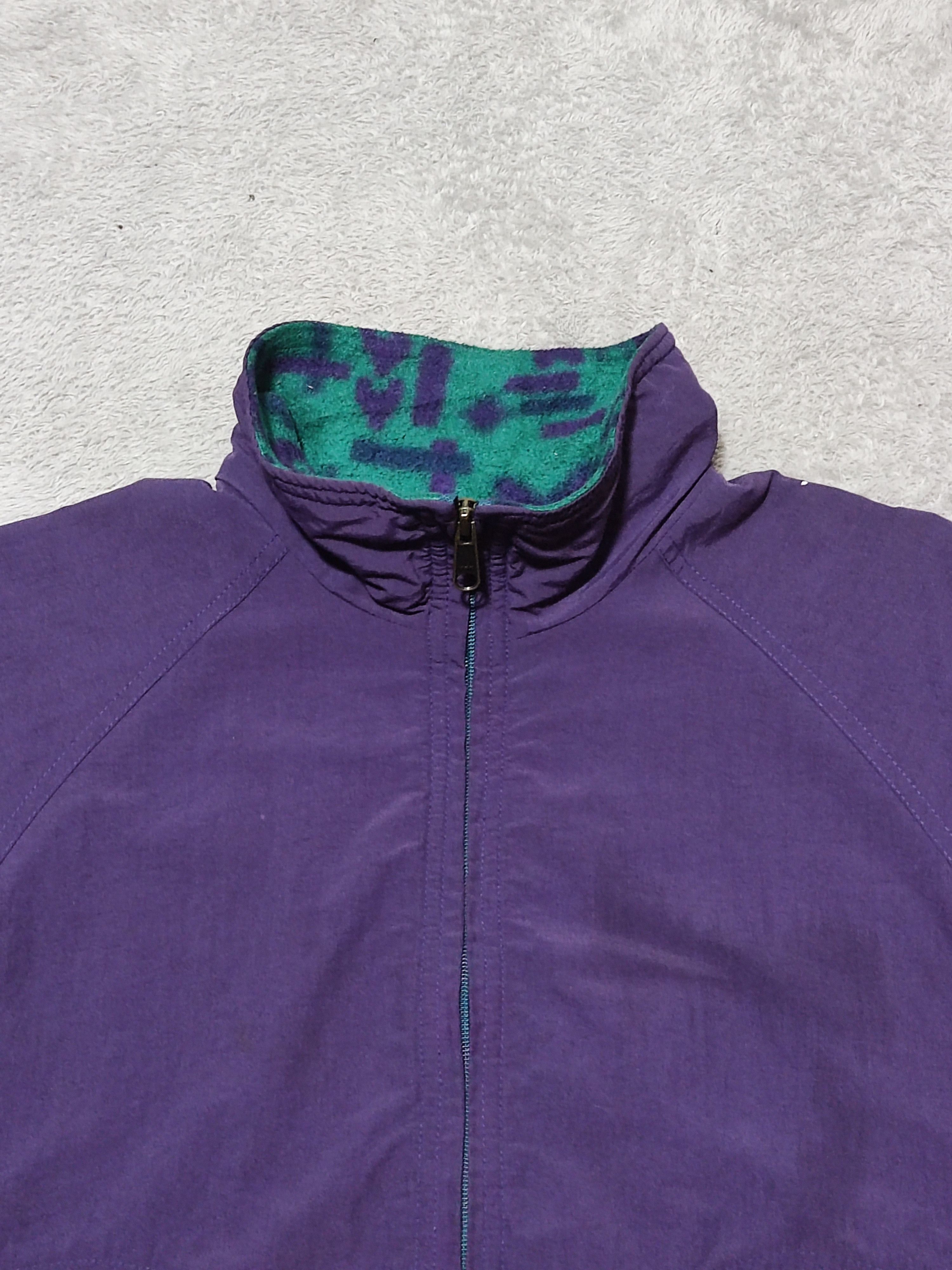 Woolrich Woolen Mills Vintage Woolrich Eggplan Purple Aztec Pattern Fleece Jacket Size M / US 6-8 / IT 42-44 - 3 Thumbnail