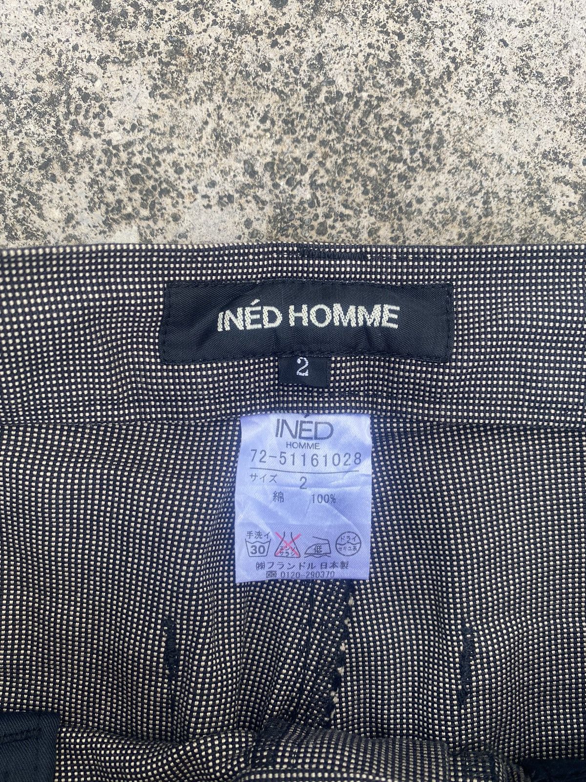 If Six Was Nine × Yohji Yamamoto Flare Jeans Ined Yohji Yamamoto Small Tartan Bootcut Size US 30 / EU 46 - 7 Thumbnail