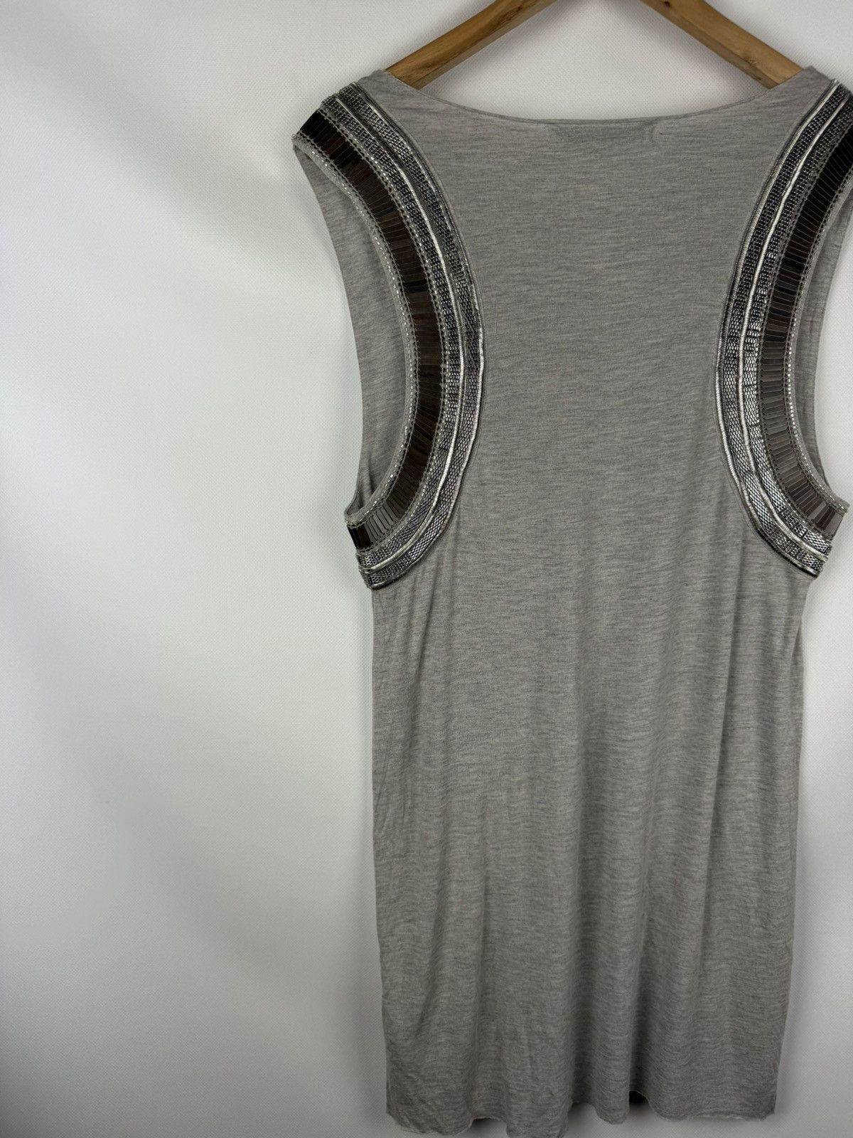 Allsaints Allsaints Siri Ladies Sleeveless Studded Vest Dress Size M / US 6-8 / IT 42-44 - 15 Thumbnail