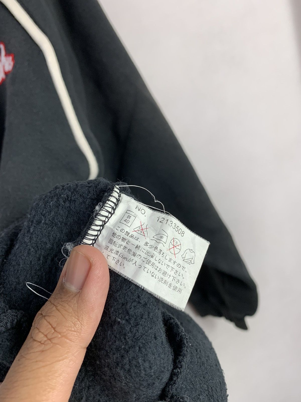 Japanese Brand Rare! Devitchu Streetwear Big Logo Baseball Sweater Size US M / EU 48-50 / 2 - 13 Thumbnail