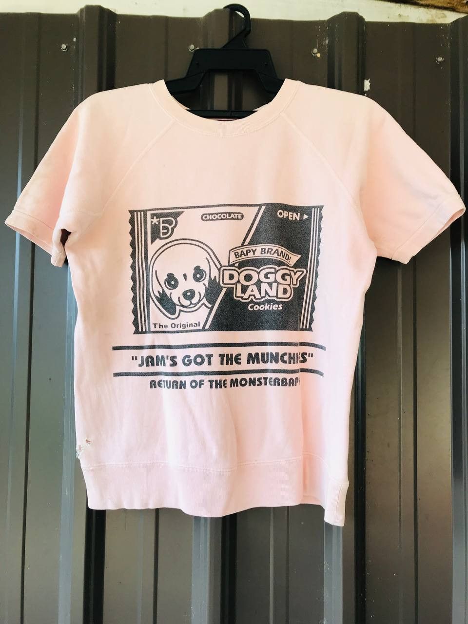 Bape × Vintage Vintage Bapy Doggy Land By Bape Short Sleeve Distressed Size US S / EU 44-46 / 1 - 1 Thumbnail