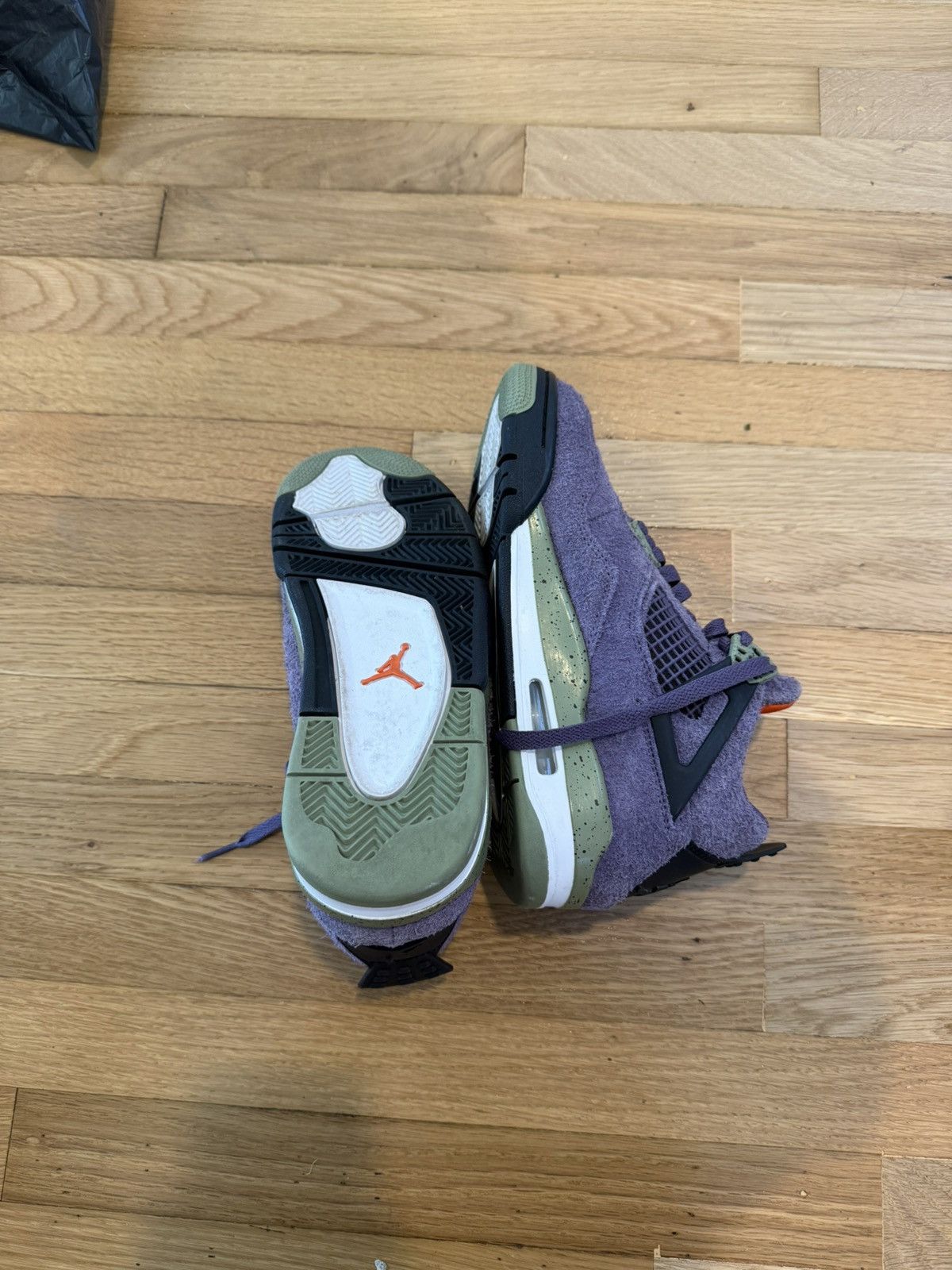 Nike Air Jordan 4 retro Canyon purple Size US 7 / EU 40 - 5 Thumbnail
