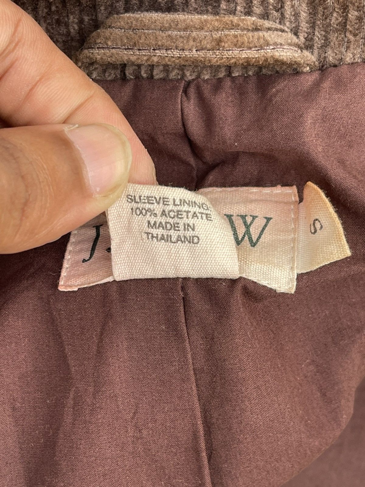 J.Crew × Vintage 🔥Vintage J.Crew Corduroy Button Jacket Size US S / EU 44-46 / 1 - 11 Thumbnail