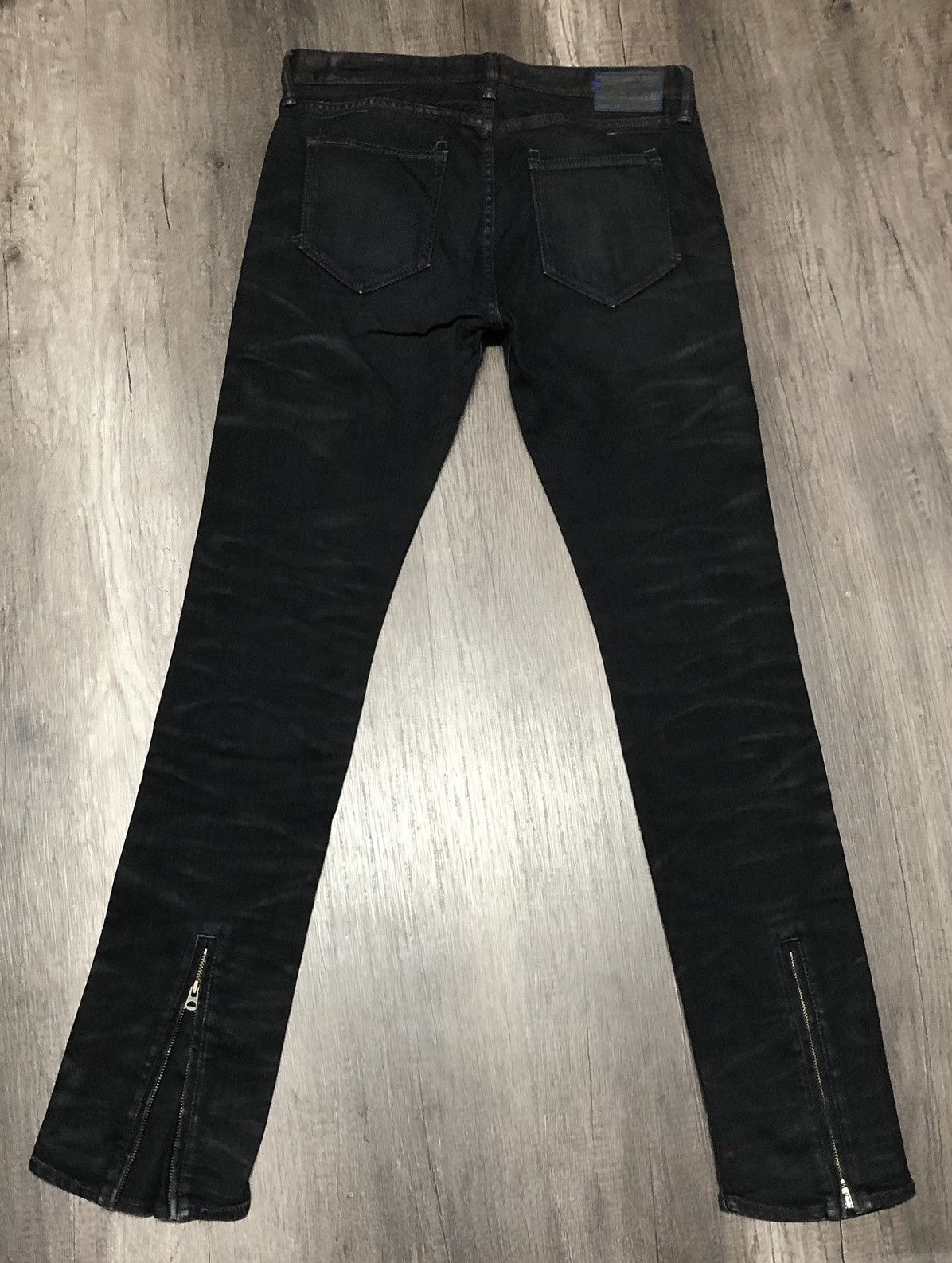 Other CIVARIZE BLACK WAX JEANS Size US 33 - 21 Thumbnail