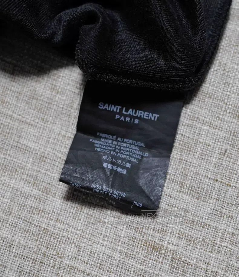 Saint Laurent Paris Saint Laurent Paris Pocket T-Shirt i Size US L / EU 52-54 / 3 - 4 Thumbnail