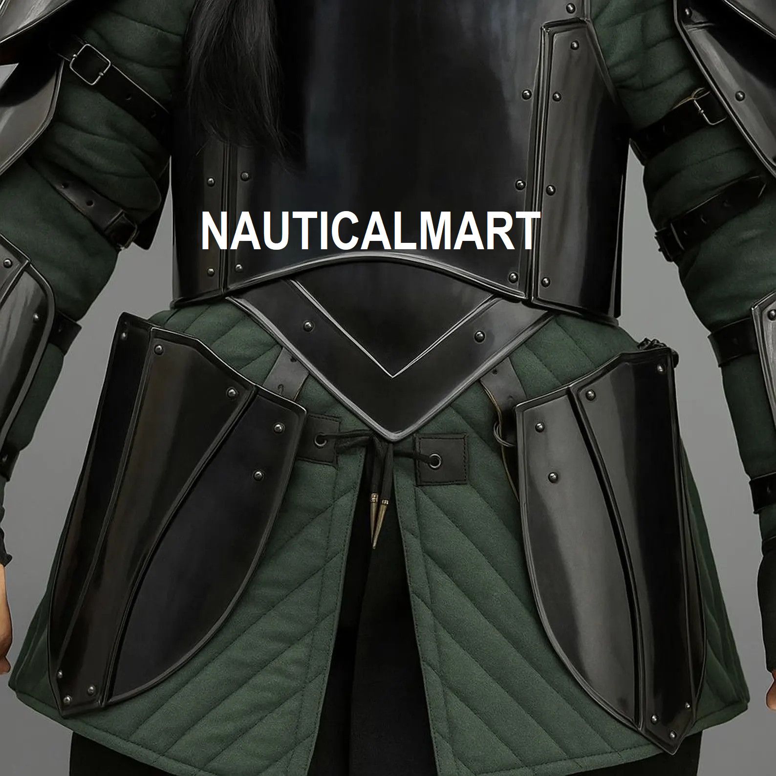 Other Medieval Knight Gothic LARP Cosplay Armor Size ONE SIZE - 4 Thumbnail
