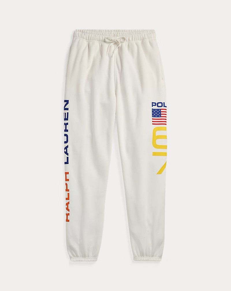 Polo Ralph Lauren Polo Ralph Lauren Flag Logo Fleece Sweatpant Size Small Size 28" / US 6 / IT 42 - 6 Thumbnail