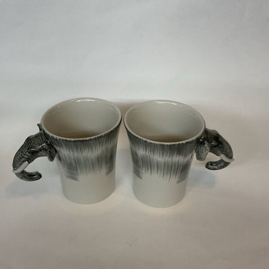 Other Pier 1 Imports Hand Painted Figural Elephant Coffee Mug Cup Size ONE SIZE - 11 Thumbnail