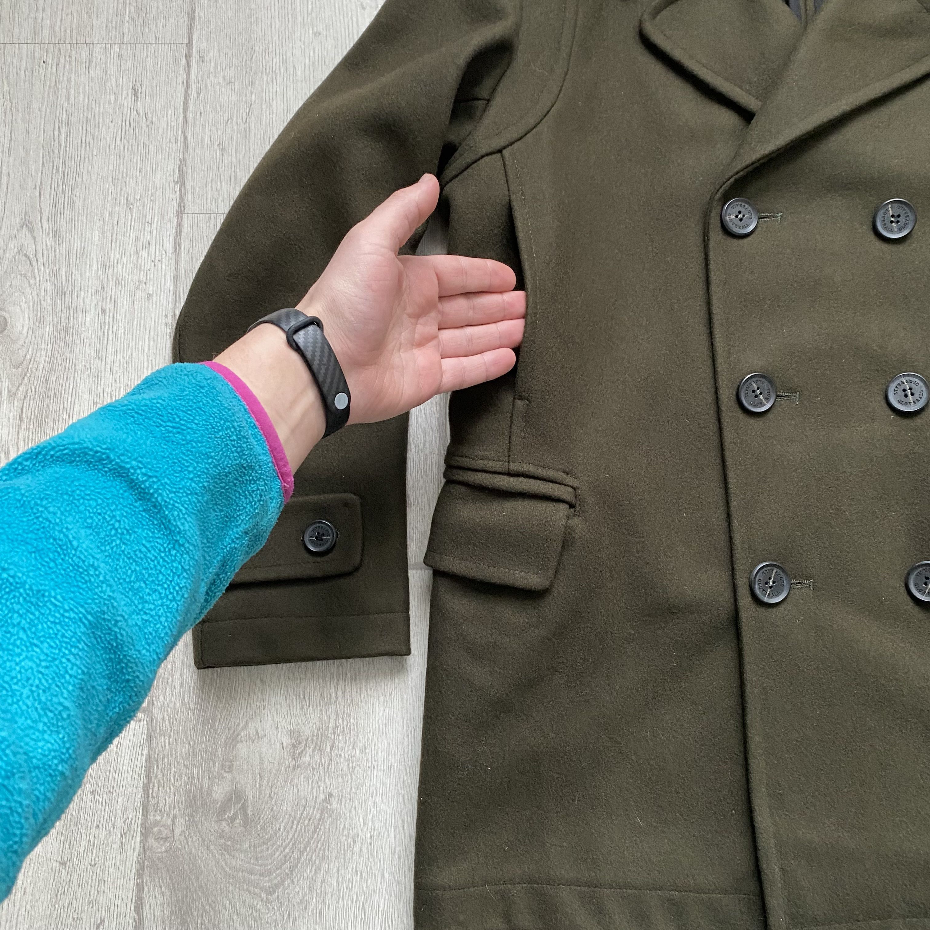 Gloverall RRP 600$ Gloverall Wool Double Coat made in england Size US M / EU 48-50 / 2 - 4 Thumbnail