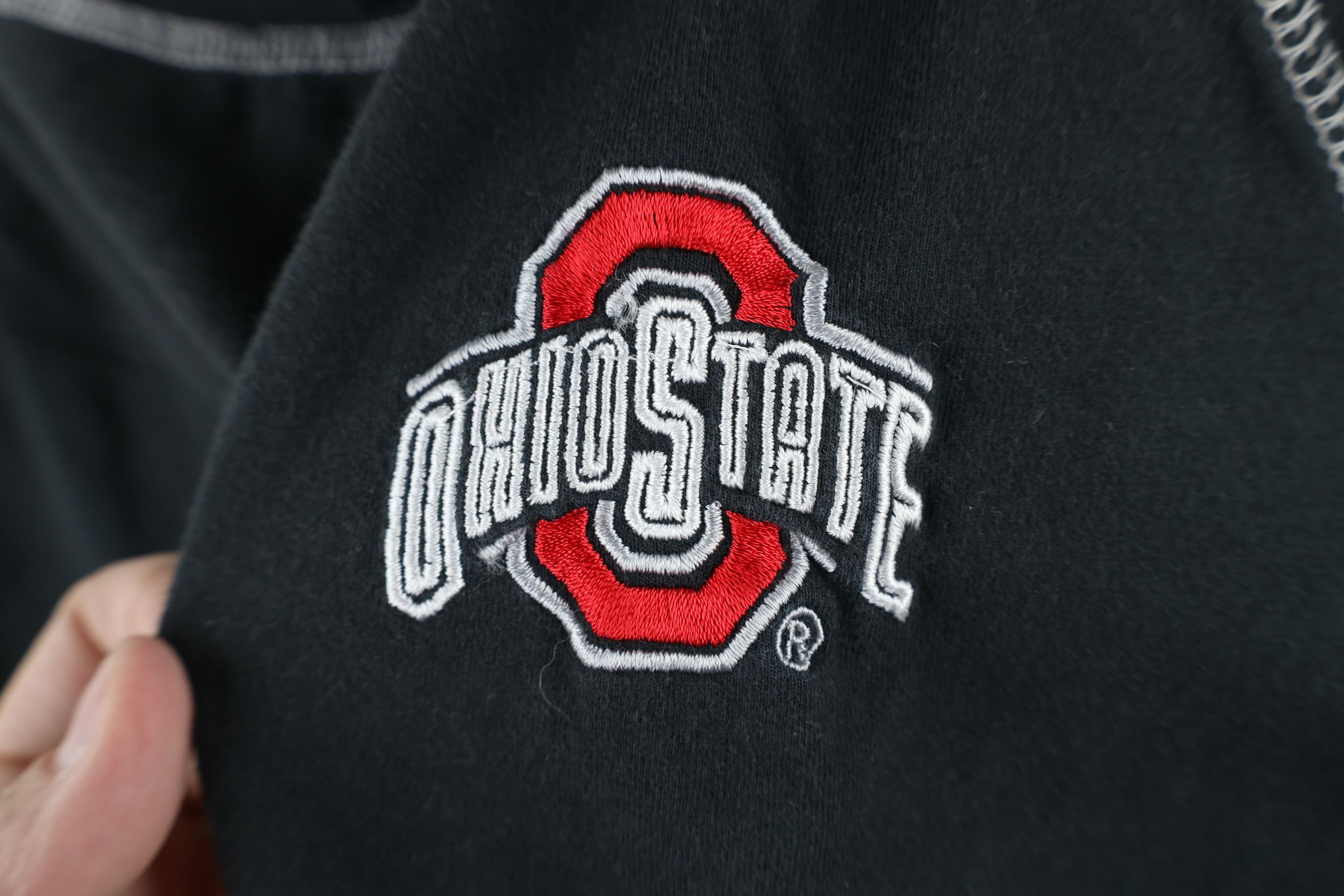 Vintage Vintage 90s Marled Ohio State University 3/4 Raglan T-Shirt Size M / US 6-8 / IT 42-44 - 4 Thumbnail