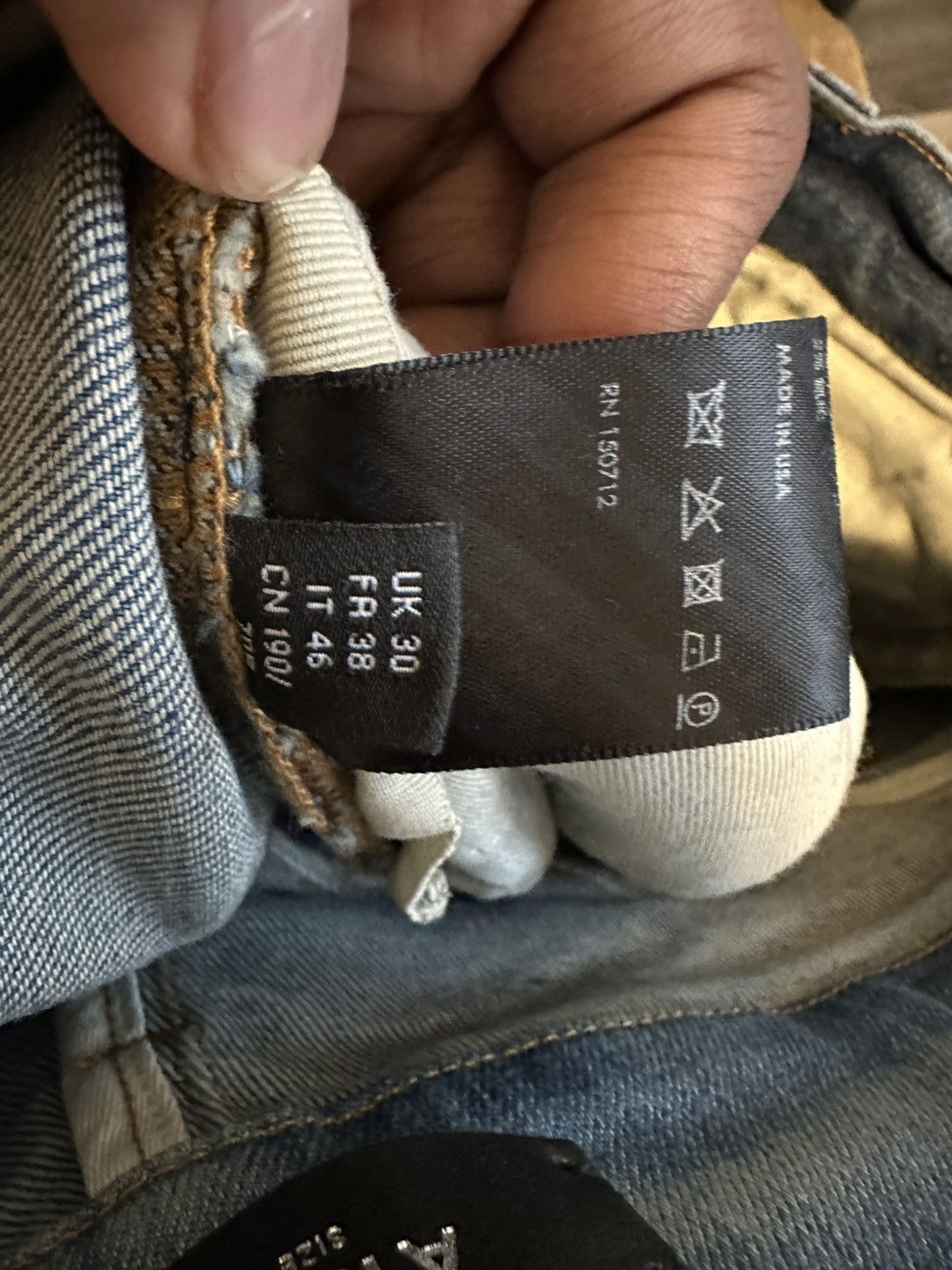 Amiri Amiri indigo Stack jeans Size US 30 / EU 46 - 8 Thumbnail