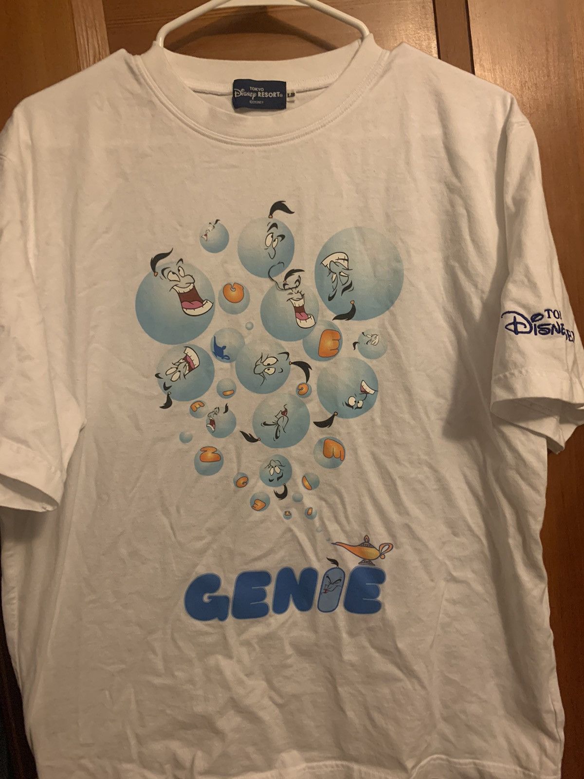 Vintage Genie Aladdin shirt ultra rare