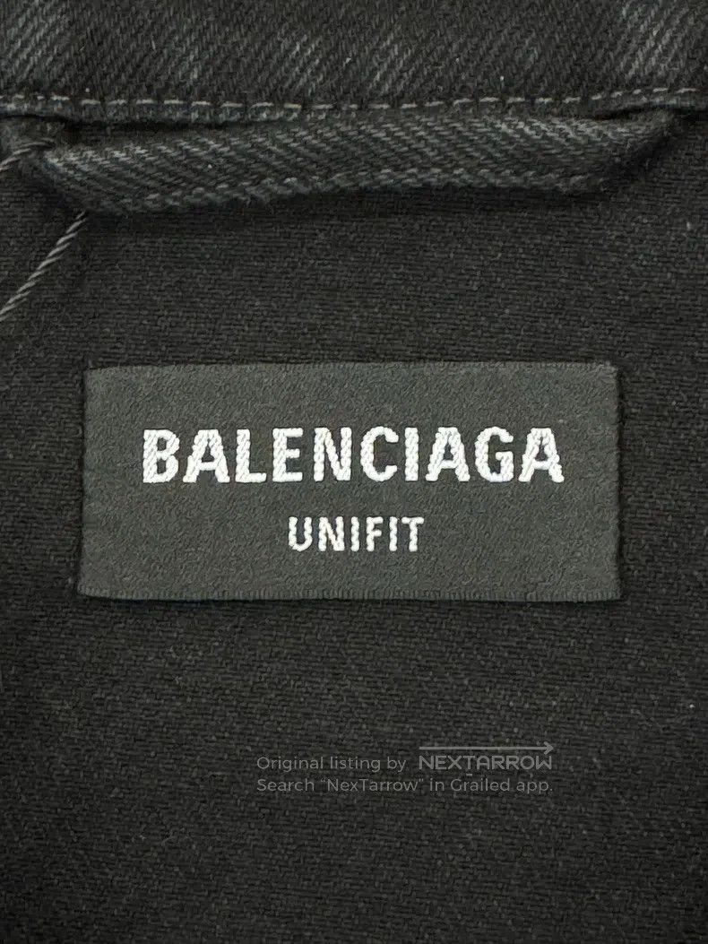 Balenciaga Balenciaga Black and yellow checkered denim jacket Size US XS / EU 42 / 0 - 6 Thumbnail