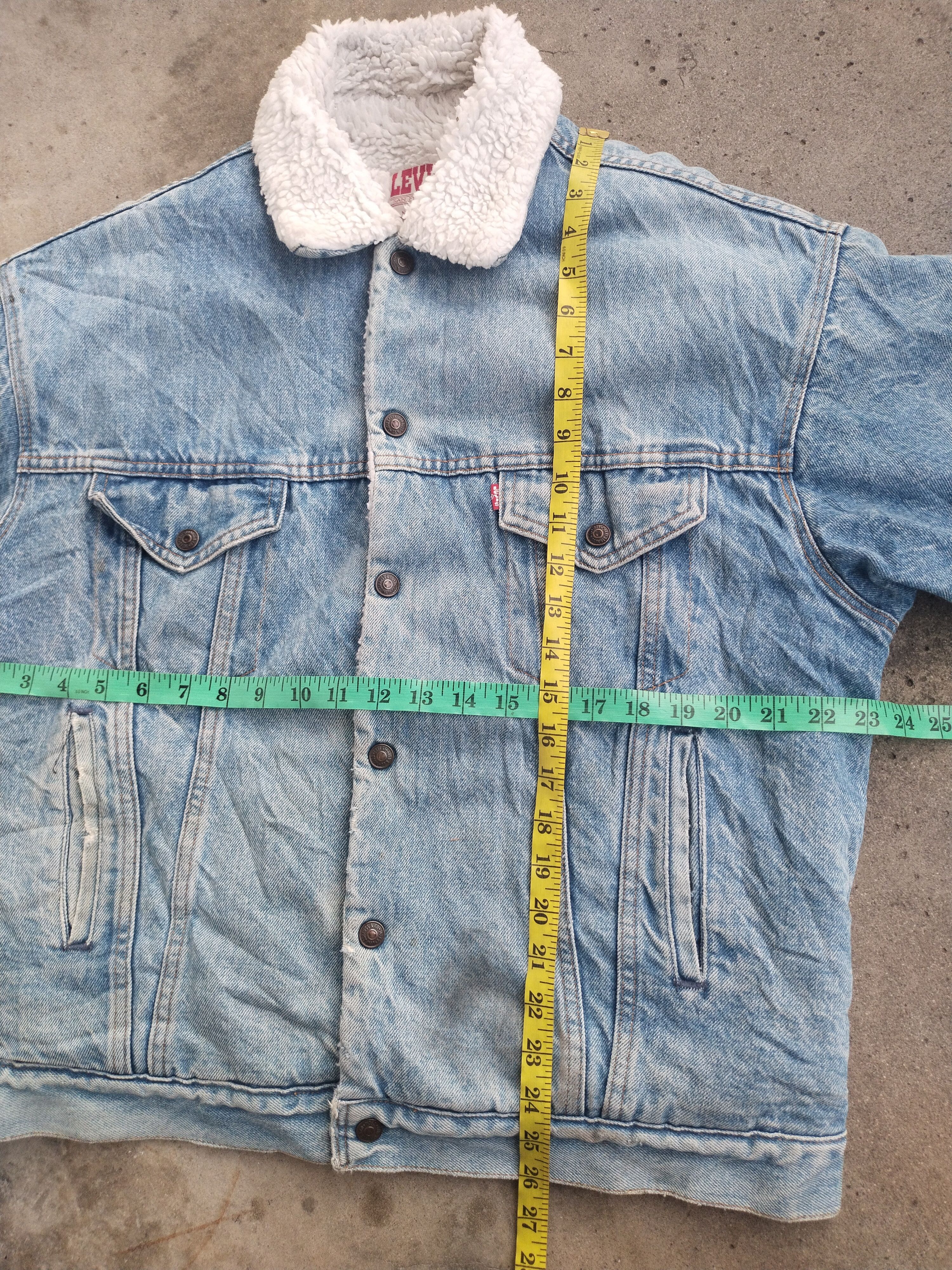 Levi's Vintage Clothing Vintage Levi's Sherpa Lined Denim Trucker Jacket Size US M / EU 48-50 / 2 - 14 Thumbnail