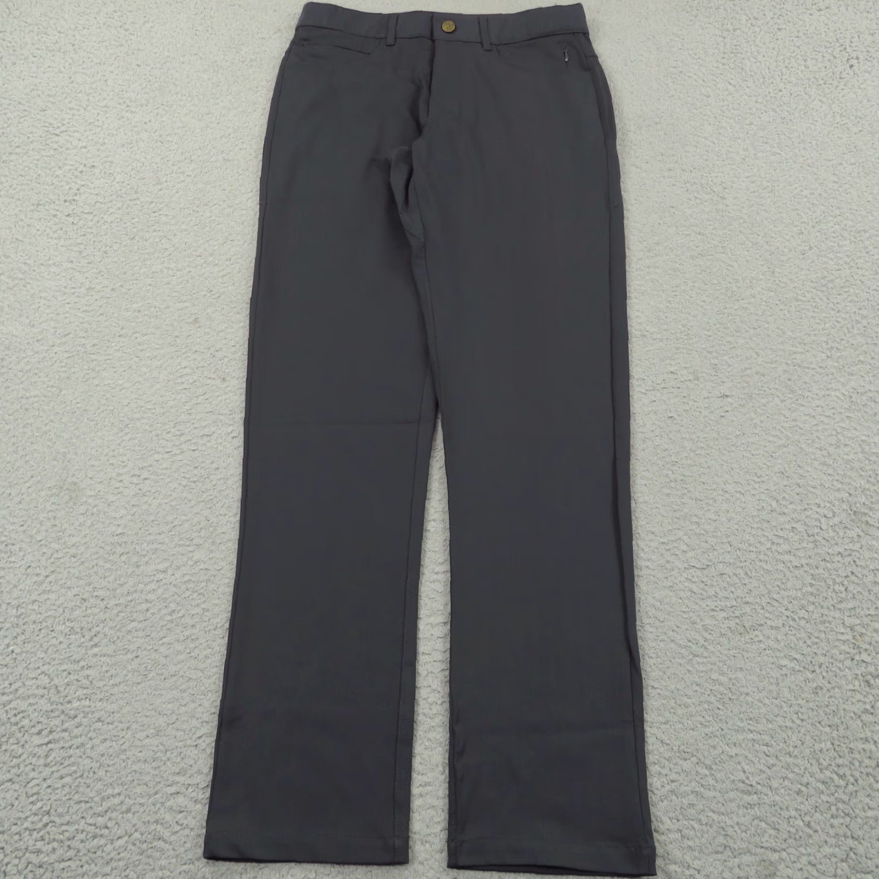 Vintage Barbell Apparel Pants Mens 28x32 Charcoal Slim Fit Athletic Flex Commuter Chinos Size US 28 / EU 44 - 4 Thumbnail