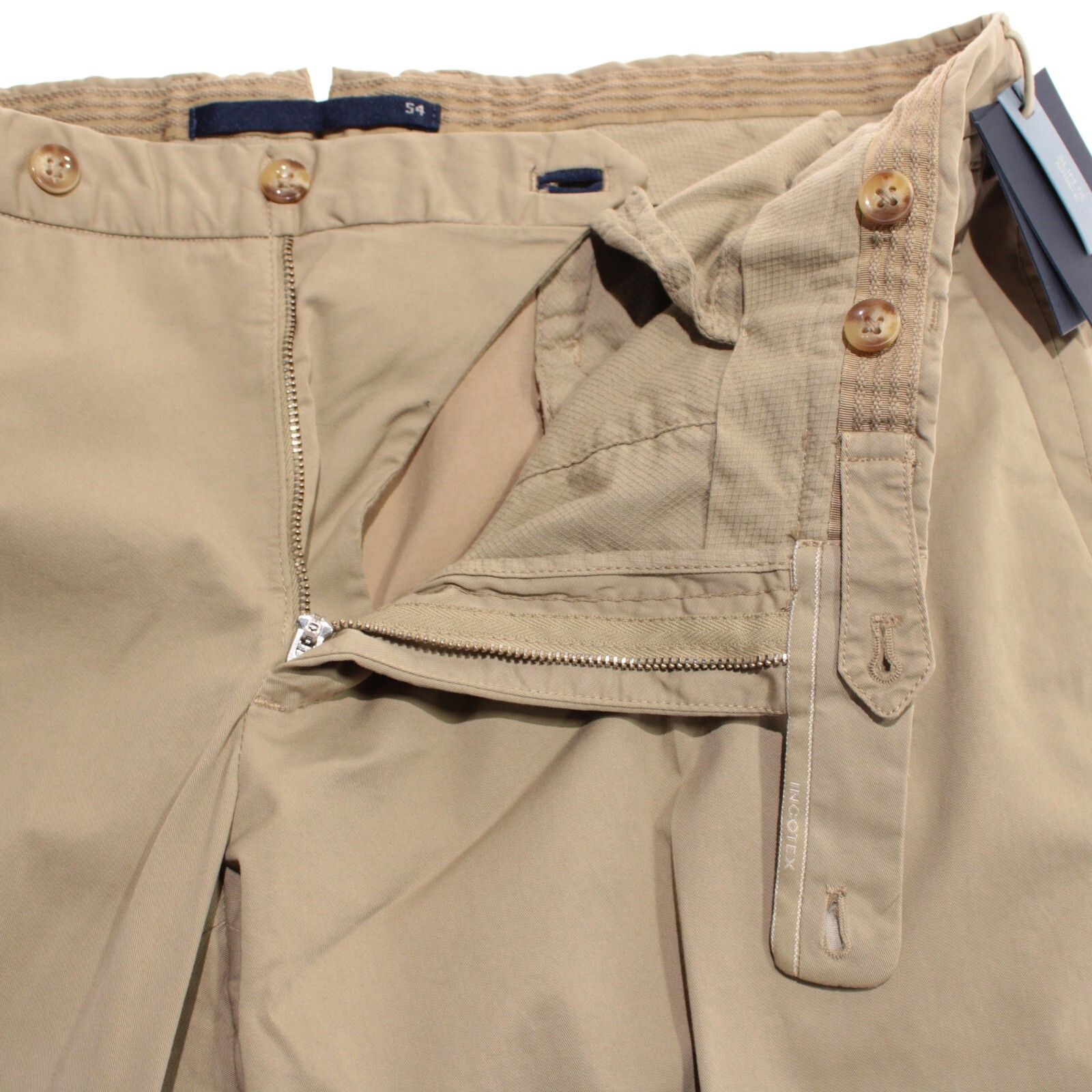 Incotex INCOTEX New with tags Chino Size 38 US In Beige Size US 38 / EU 54 - 3 Thumbnail