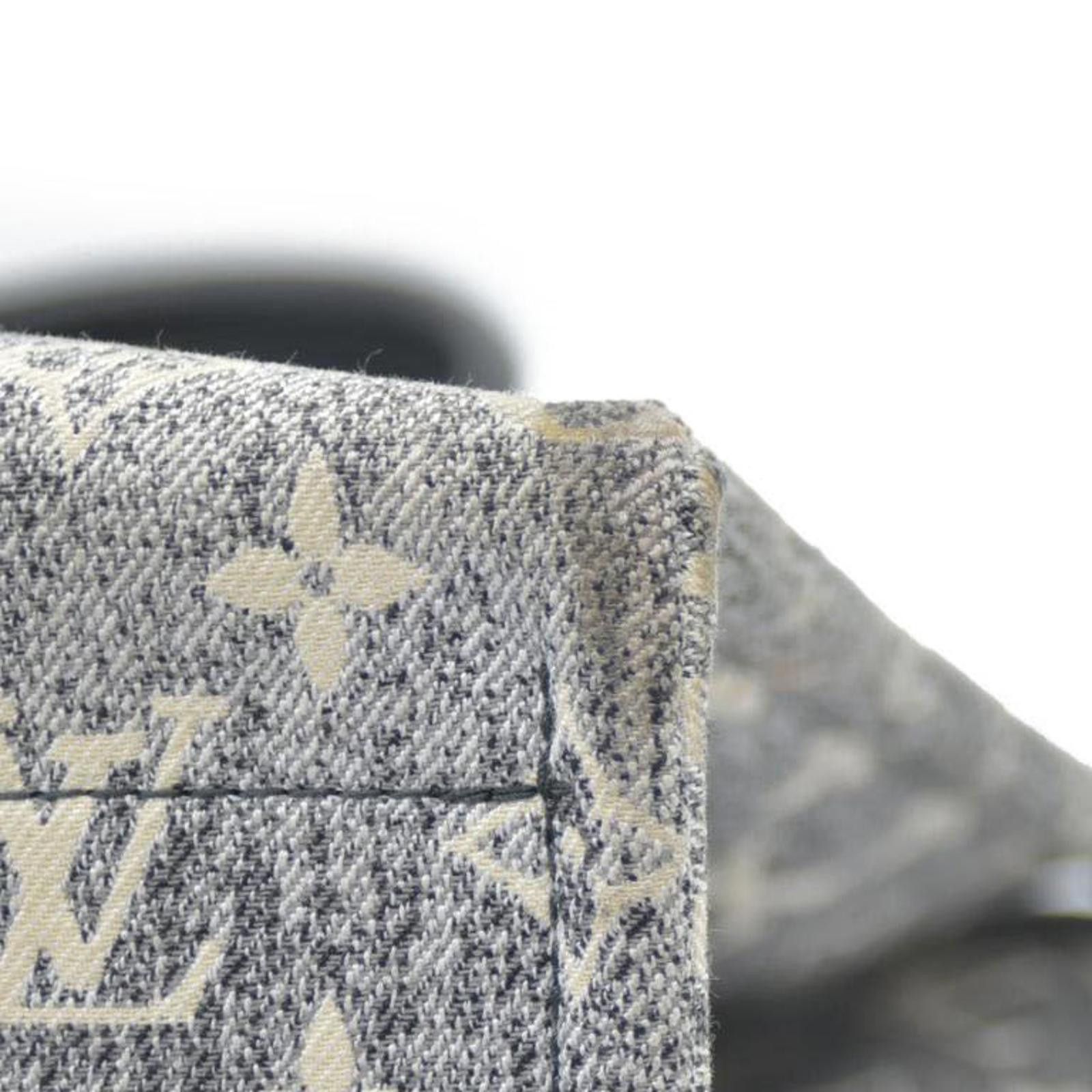 Louis Vuitton Louis Vuitton Monogram Jacquard Denim Onthego MM Black Size ONE SIZE - 7 Thumbnail