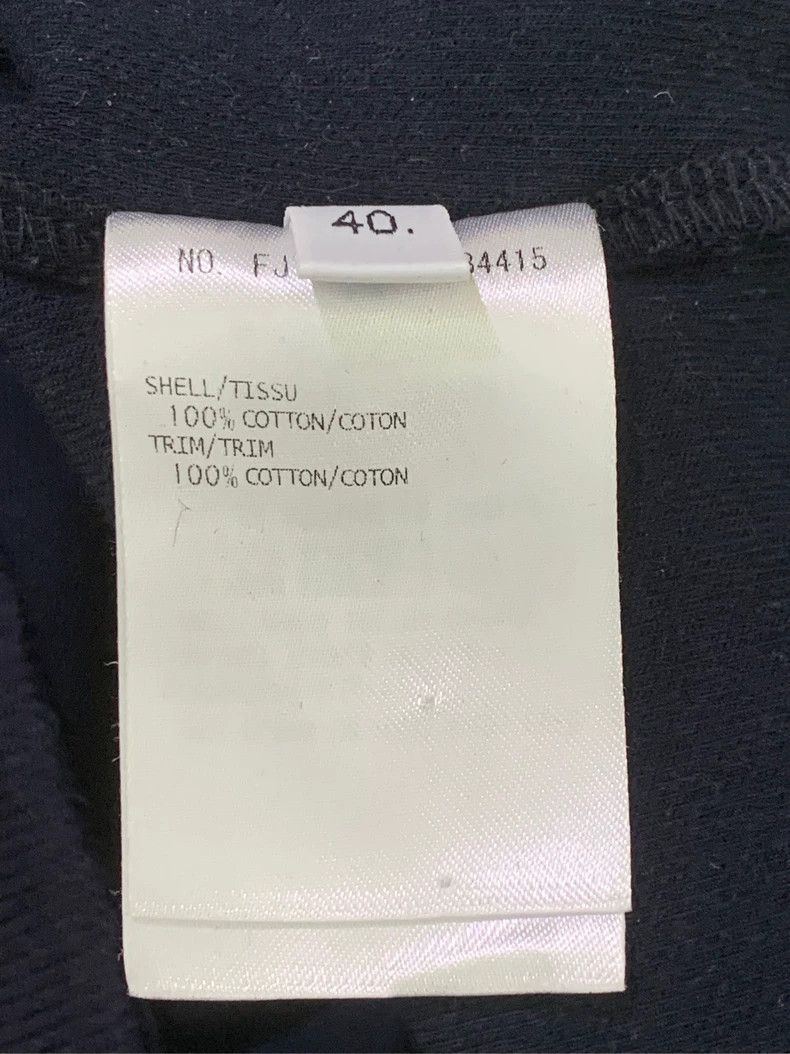 Thom Browne Thom Browne size40 Blue knit four bar zipped cap shirt Size S / US 4 / IT 40 - 4 Thumbnail