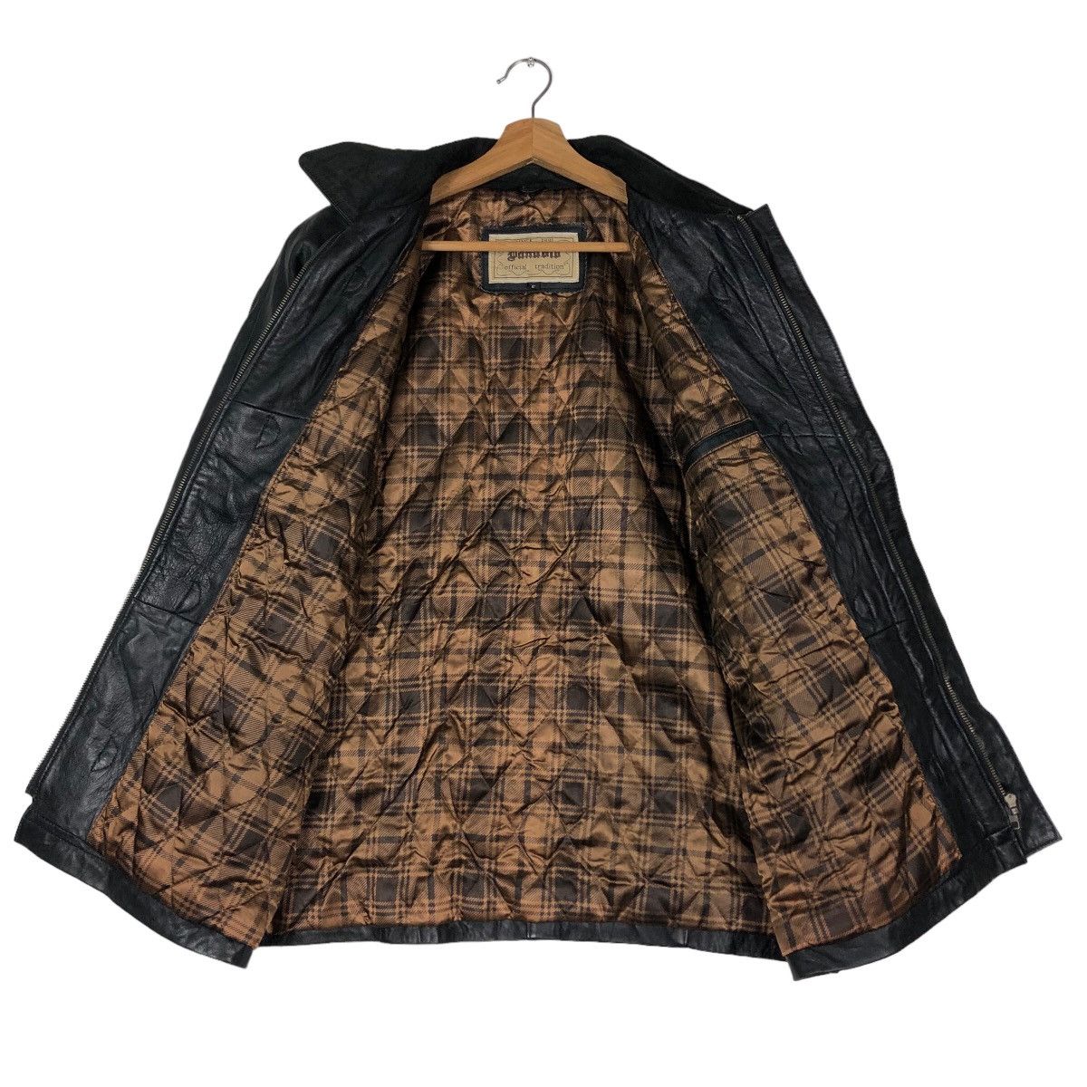 Japanese Brand 🔥Vintage Biker Leather Jacket Donobio Blanket Issey Miyake Size US M / EU 48-50 / 2 - 13 Thumbnail